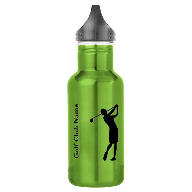 Golf-Wasserflasche für Frauen anpassen Edelstahlflasche (Links)