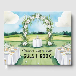 Golf Wedding auf dem Golfplatz Gästebuch