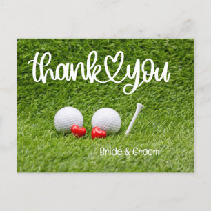 Golf Wedding Danke, dass ihr eine Karte mit Liebe