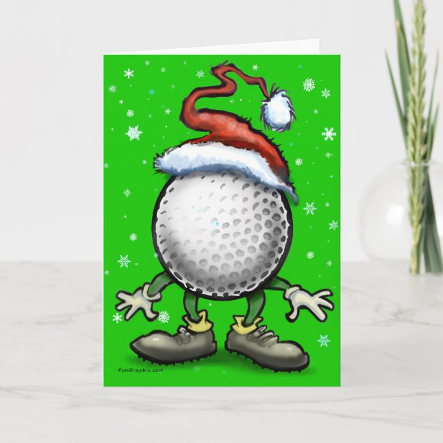 Golf Weihnachten (Vorderseite)