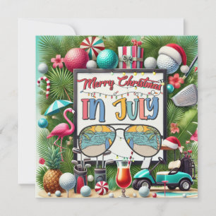 Golf Weihnachten im Juli für Golfer mit dem Weihna