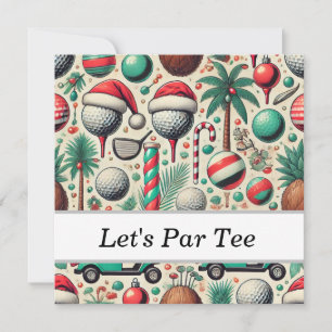 Golf Weihnachten im Juli für Golfer mit dem Weihna