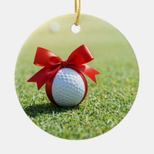 Golf Weihnachten Thema für Weihnachten Keramik Ornament