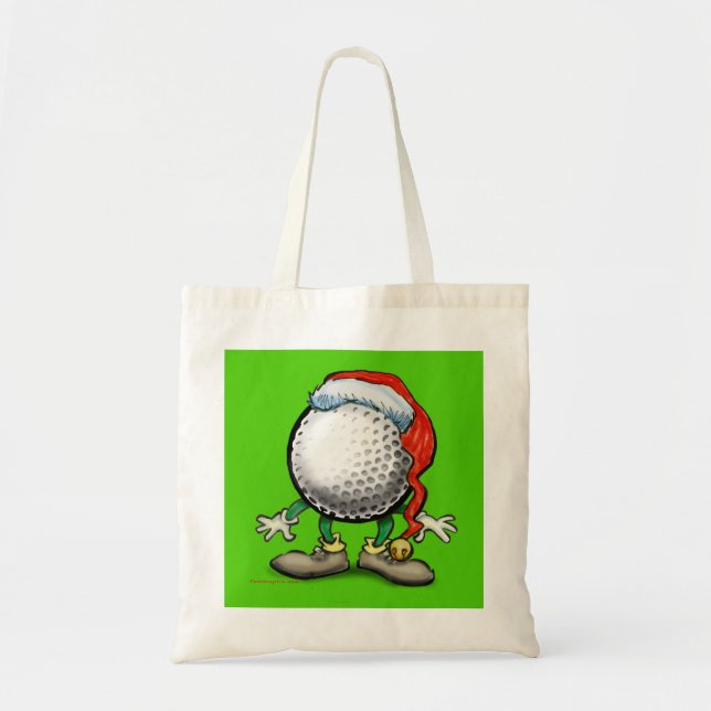 Golf Weihnachten Tragetasche (Vorne)