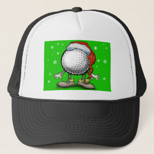 Golf Weihnachten Truckerkappe