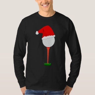 Golf-Weihnachts-Feiertags-Golfball T-Shirt