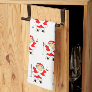 Golf-Weihnachts-Geschenk-Küchenhandtuch Geschirrtuch