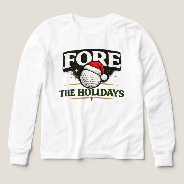 Golf Weihnachts Thema  (Design Vorderseite)