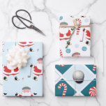 Golf Weihnachtsbuch Geschenkpapier Set<br><div class="desc">Golf-Design für Ihren Lieblings-Golfer oder Golfer-Buddy.</div>