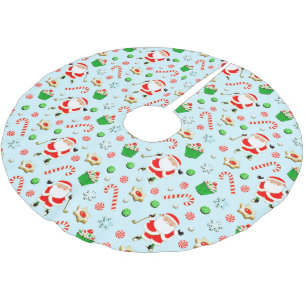 Golf-Weihnachtsdekoration Polyester-Baumskirt Polyester Weihnachtsbaumdecke