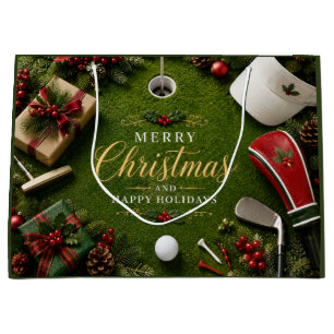 Golf-Weihnachtsfeier Große Geschenktüte