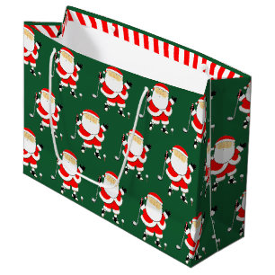 Golf-Weihnachtsfeier Große Geschenktüte
