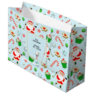 Golf Weihnachtsfeier Große Geschenktüte