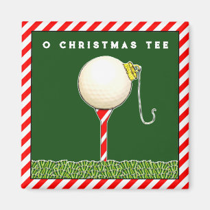 Golf-Weihnachtsstrumpf-Füller Magnet