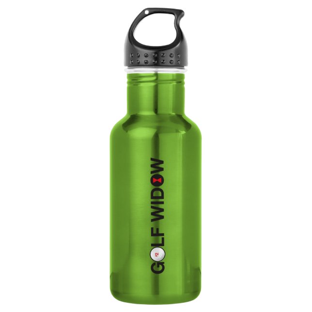 Golf Widow_Badge von Honor_logotype Trinkflasche (Vorderseite)