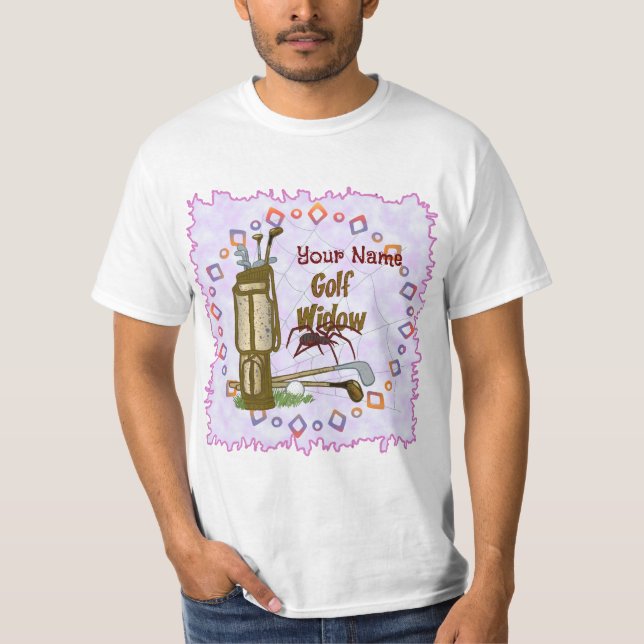 Golf Widow T-Shirt (Vorderseite)