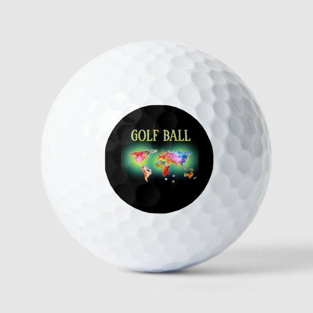 GOLF WORLBALL GOLFBALL (Vorderseite)
