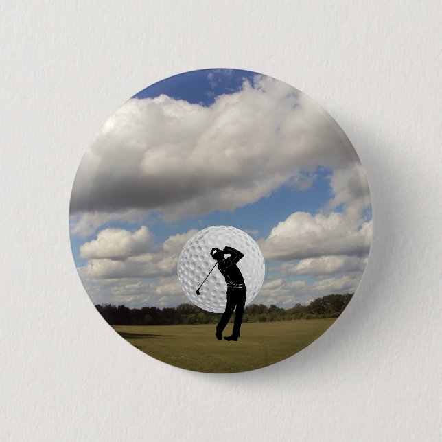 Golf World Button (Vorderseite)