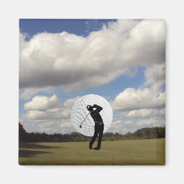 Golf World Magnet