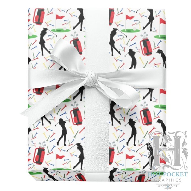 Golf Wrapping Paper Geschenkpapier (Von Creator hochgeladen)