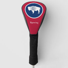 Golf Wyoming & Wyoming Flag / Golf Clubs Cover Golf Headcover