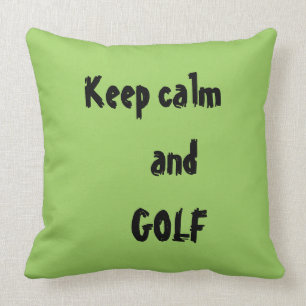 GOLF-Zitatpfanne Kissen