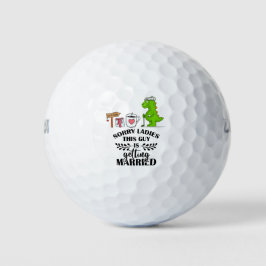Golf zum Thema für Bachelor Party Golfball