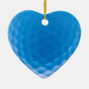 Golfball-Beschaffenheit bildet arktisches Blau Keramikornament