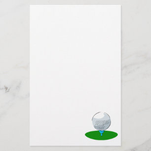 Golfball Briefpapier