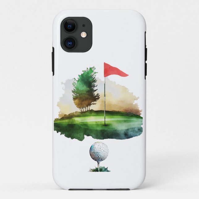 Golfball Case-Mate iPhone Hülle (Rückseite)