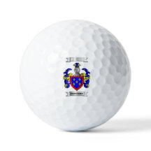 Golfball Fernandez Nachname und Schild