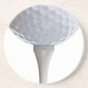 Golfball-Hintergrund - Golf spielende Untersetzer