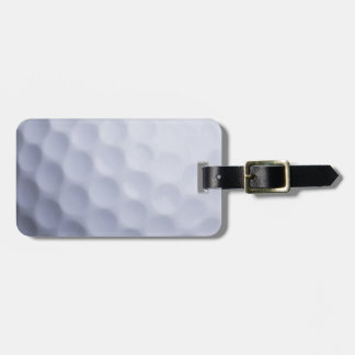 Golfball-Hintergrund kundengebundene Schablone Gepäckanhänger