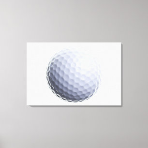 Golfball-Hintergrund kundengebundene Schablone Leinwanddruck