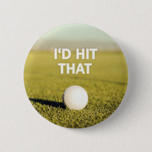 Golfball I würde diesen Entwurf schlagen Button