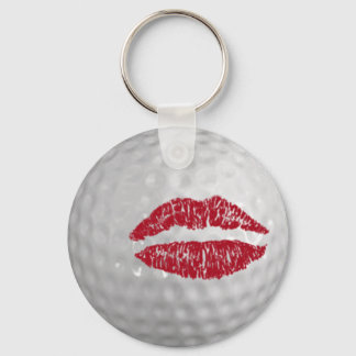 Golfball - Kuss Schlüsselanhänger