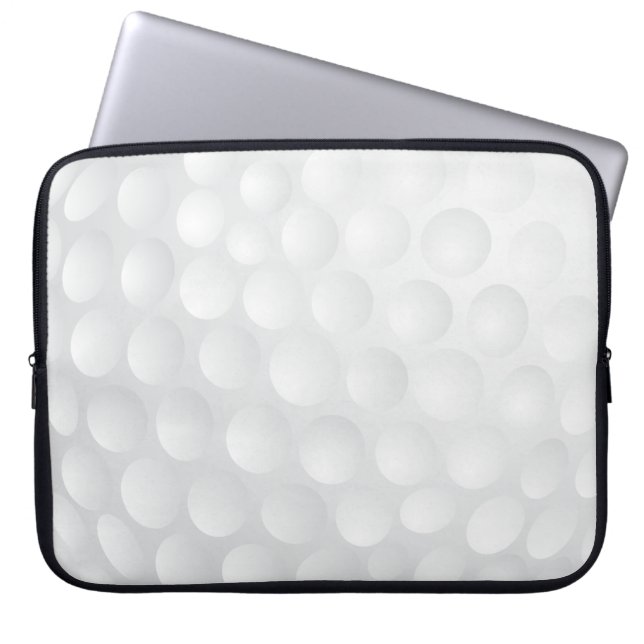 Golfball Laptopschutzhülle (Vorderseite)