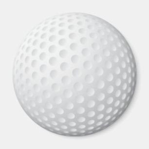 Golfball-Magnet Magnet