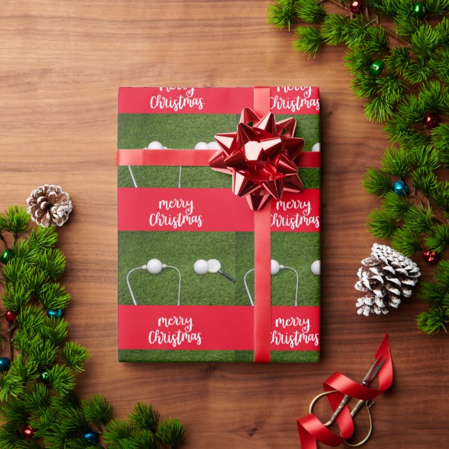 Golfball mit für Doctor Medical Golfer Weihnachten Geschenkpapier (Feiertagsgeschenk)