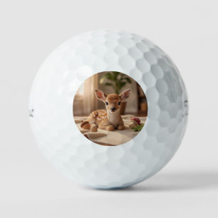 Golfball mit individuellem Foto als Geschenk für b