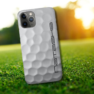 Golfball mit Personalisiertem Text Case-Mate iPhone Hülle