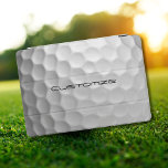 Golfball mit Personalisiertem Text iPad Pro Cover<br><div class="desc">Einzigartiges Design für den lässigen Golfer zum beruflichen im Herzen. Einzigartig und elegant,  wird dies Ihre Golffreunde beim nächsten Turnier oder der nächsten Ansammlung sicherlich beeindrucken. Passen Sie diesen Golf Ball mit dem Text Ihrer Wahl an.</div>