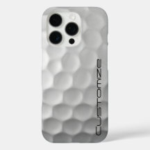 Golfball mit Personalisiertem Text