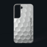 Golfball mit Personalisiertem Text Samsung Galaxy Hülle<br><div class="desc">Einzigartiges Design für den lässigen Golfer zum beruflichen im Herzen. Einzigartig und elegant, wird dies Ihre Golffreunde beim nächsten Turnier oder der nächsten Ansammlung sicherlich beeindrucken. Passen Sie diesen Golf Ball mit dem Text Ihrer Wahl an.</div>
