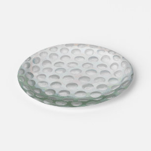 Golfball Pappteller
