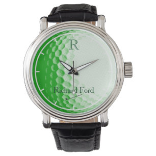 Golfball personalisiert armbanduhr