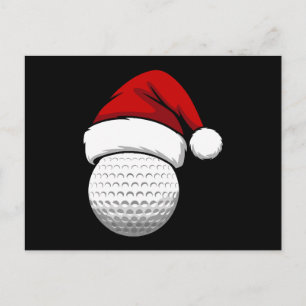 Golfball-Santa-Hut Weihnachten Feiertag Golfer Xma