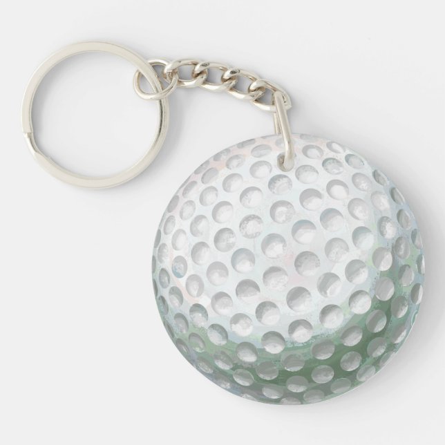 Golfball Schlüsselanhänger (Vorderseite)