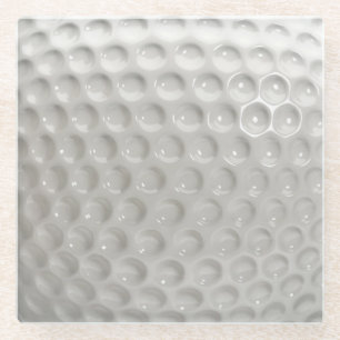 Golfball-Sport Glasuntersetzer