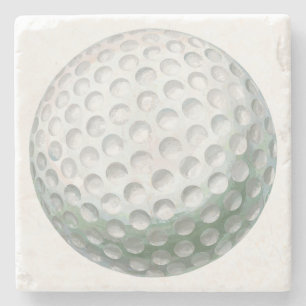 Golfball Steinuntersetzer